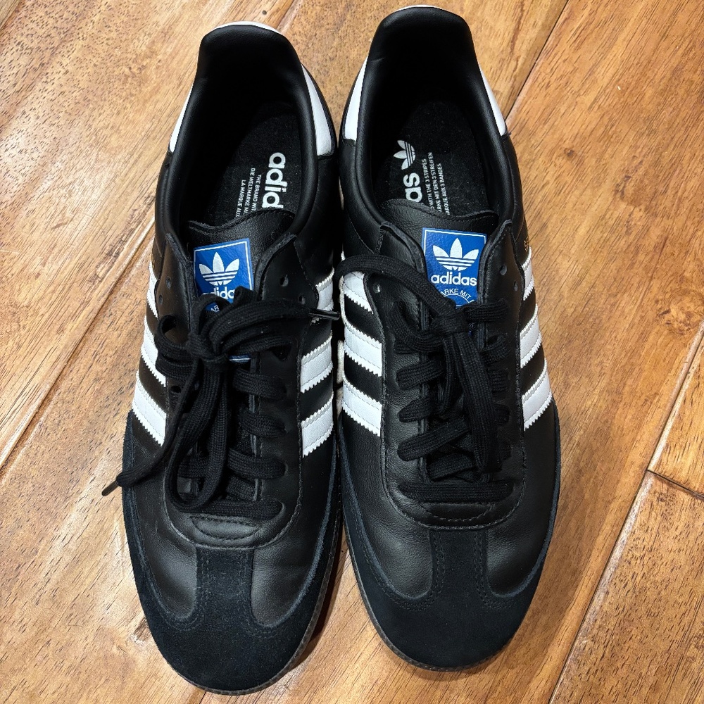 ADIDAS SAMBA OG SHOES Core Black / Cloud White / Gum | Men's Size 9